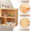 Bibliothèque Montessori, armoire de rangement en bois à 5 sections, organisateur de rangement pour jouets avec bibliothèque pour enfants, tablette pour chambres d'enfants, salle de classe, salle de jeux, garderie, école maternelle