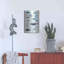 Beachcrest Home ™ «Go With the Flow I» par Courtney Prahl, art mural en métal-797143336