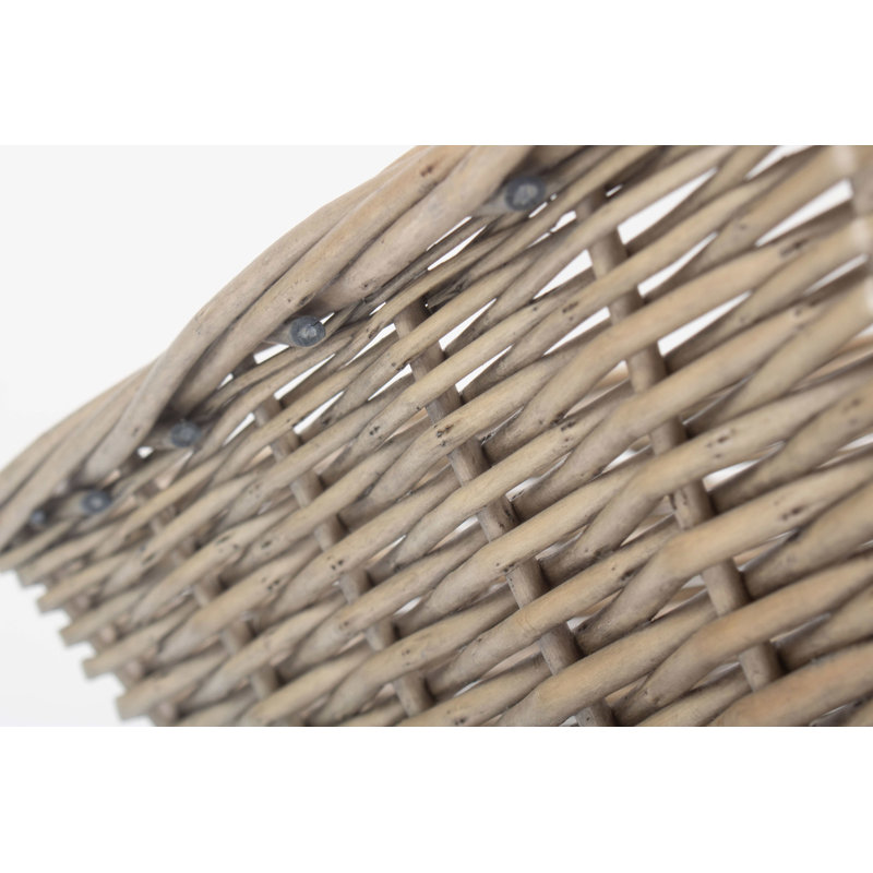 Finleyville Wicker Tray Storage Basket