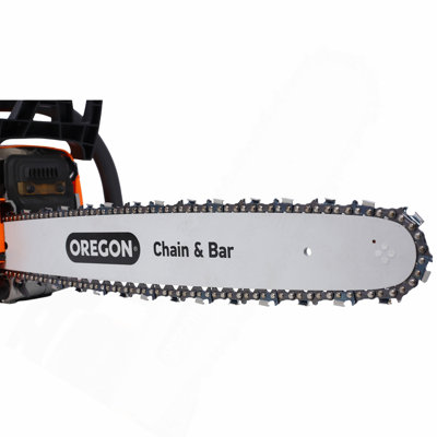 62CC Gas Powered Chainsaw, 20 Inch Oregon Chain&Bar 2-Cycle Petrol Handheld Cordless Chain Saw, Gasoline Gas Chainsaws for Tree Wood Cutting ,WITH OREGON CHAIN&BAR,EPA compliant