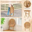  Table d'appoint d'extérieur avec plateau à lattes et table basse en X-714927526