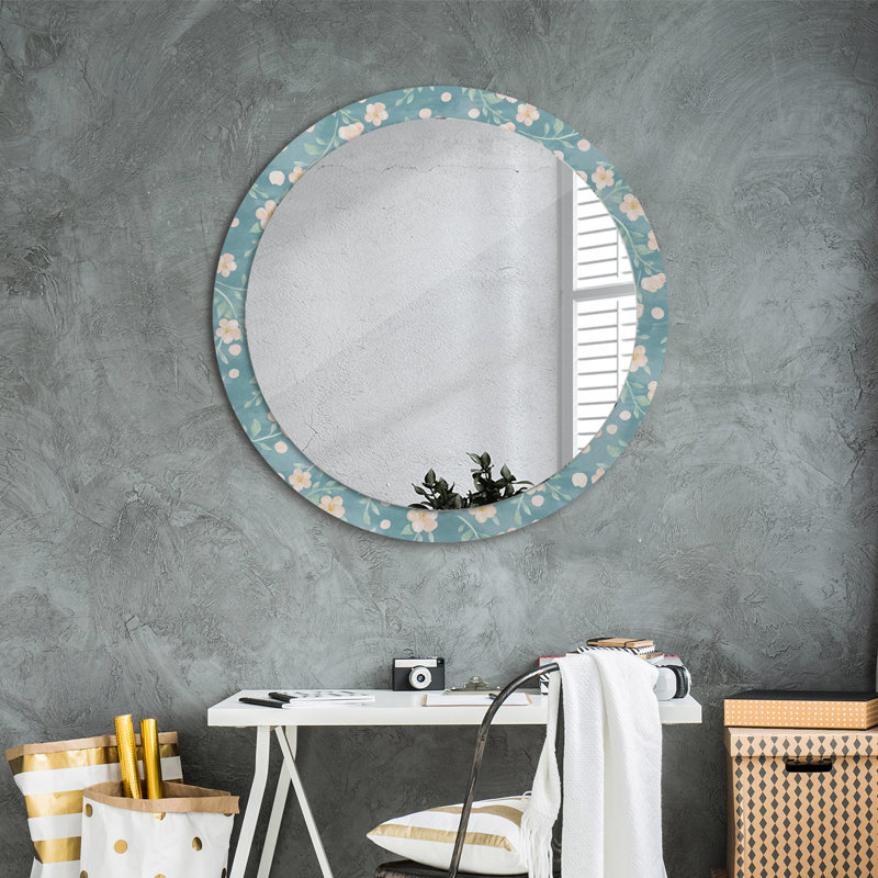 Huldar Glass Flat Wall Mirror