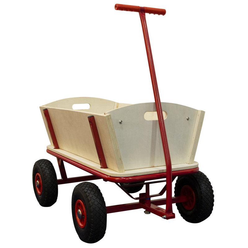 97cm H x 61cm W x 94.5cm D Platform Trolley, Red