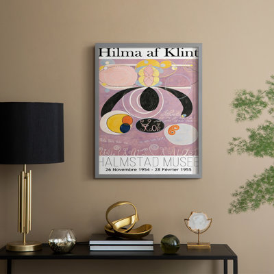 Klint Museum Posters II Framed Print - Solid Wood