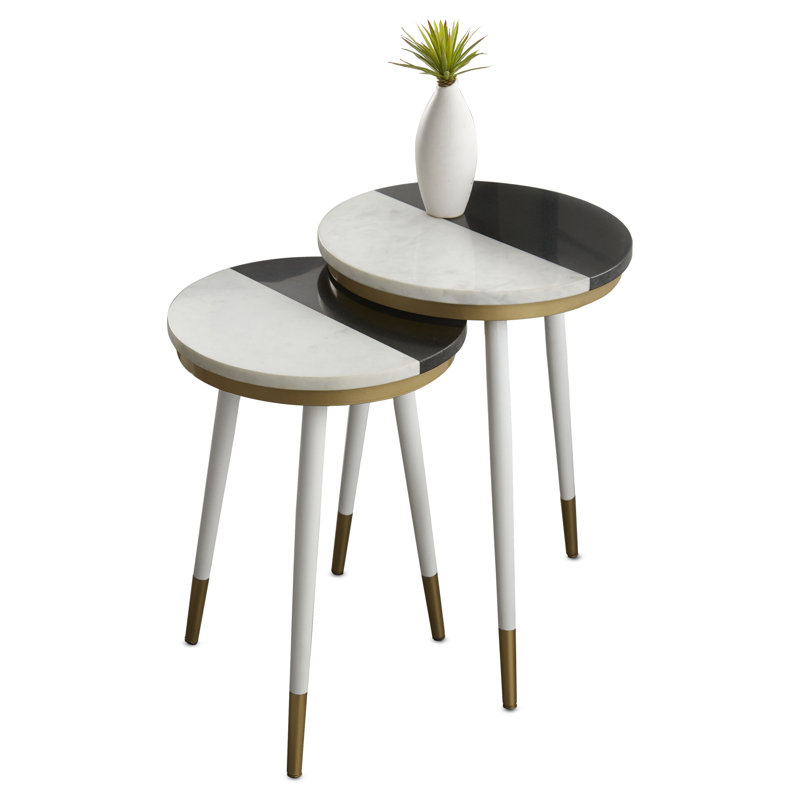 Vallejo Marble Top Nesting Tables