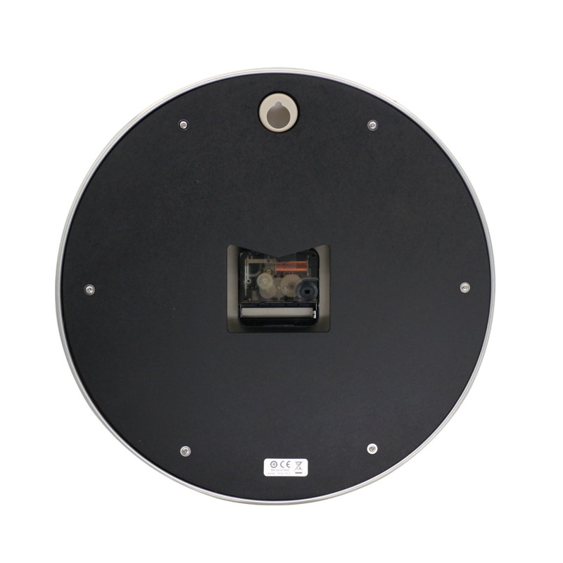 QXA784ALH Wall Clock, Ruby, Ivory
