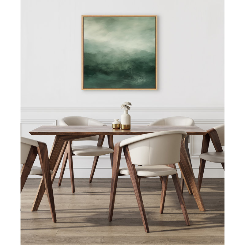 Art abstrait sur toile, paysage abstrait
