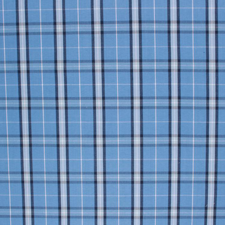 Suite Baxter Plaid Fabric, Lake