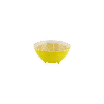 Lemon Earthenware Salad Bowl