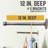 Laeff 3'' Metal Industrial Pipe Clothing Rack
