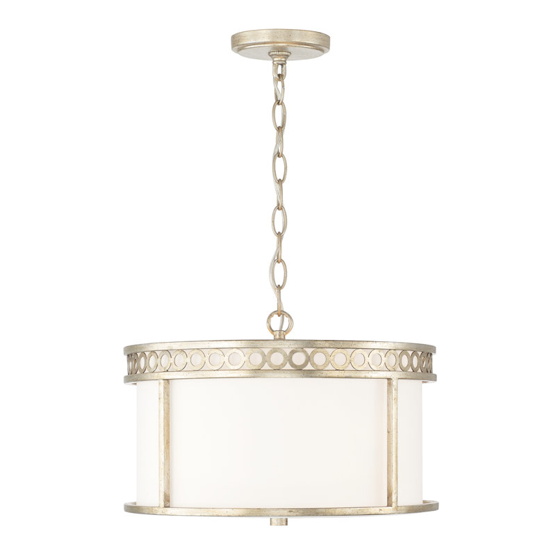Luminaire suspendu cylindrique à 4 lumières Gra