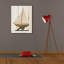 Toile épique Graffiti «Pond Yacht 1» par David Carter Brown, 26 po x 34 po