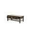 Ensemble de table d'appoint 3 pièces avec finition espresso et salon 1 table basse 2 tables de bout Tiroirs classiques en bois