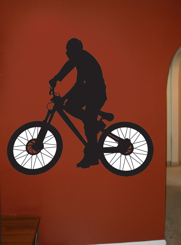 Sports Non-Wall Damaging Wall Decal, 34" H x 36" W