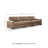 Courtney 3-Piece Sectional Sofa-2062930714