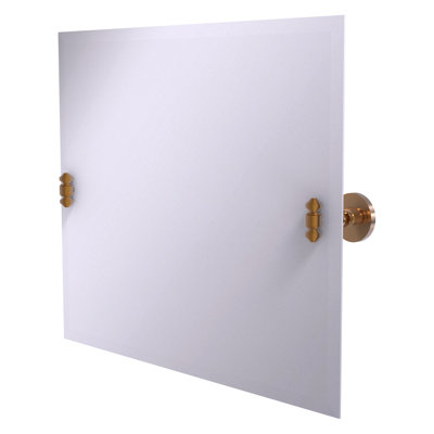 Miroir d’appoint rectangulaire inclinable en paysage 26 "x 21" Marchmont