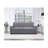 Boneless KONA DARK GREY PULL OUT SOFA