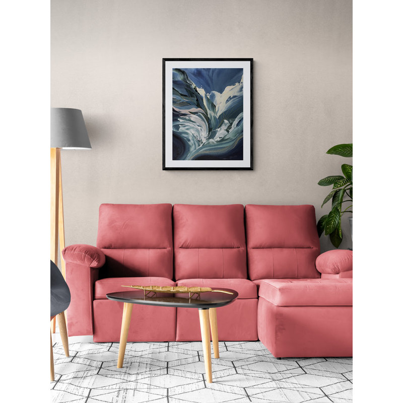 Atlantica Print by Novi Lim, Black Framed Paper, 31.2" H x 25.2" W
