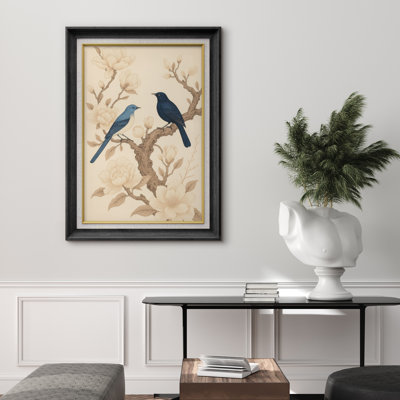 Œuvre encadrée de qualité supérieure - reproduction d'enchères rétro pour décor de salon - 26 po x 36 po