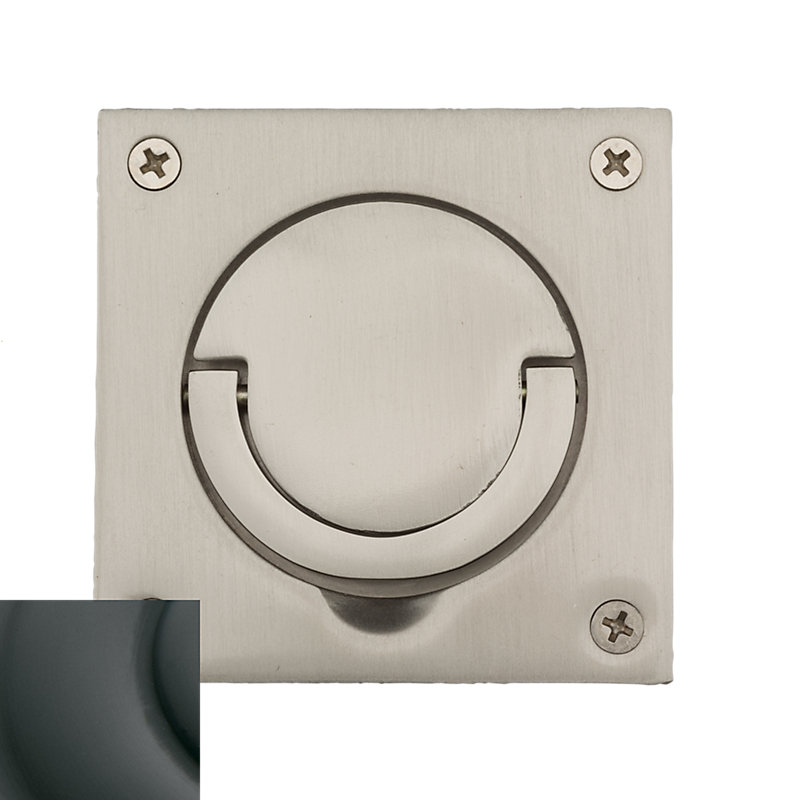 Flush Ring Pull, Oil-Rubbed Bronze