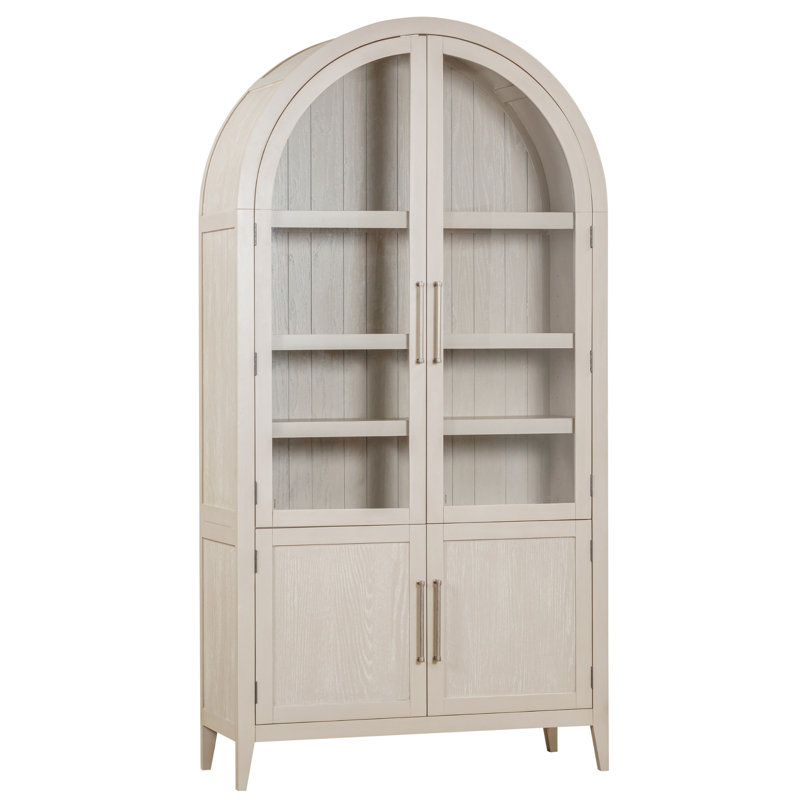 Fynn Arched Display Cabinet, Beige