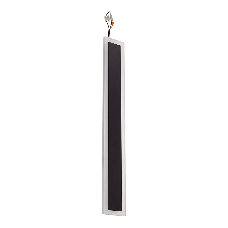 Iron LED Wallchiere, 5cm H x 59cm W x 8cm D