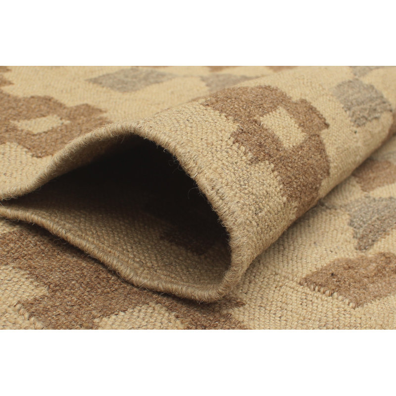 Benge Wool Geometric Indoor Rug