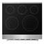 Ensemble de lave-vaisselle encastré de 30 po avec 5 éléments chauffants de 4,5 po Pi. Capacité du four à convection, 8 programmes de lavage avec lave-vaisselle coulissant (acier inoxydable)-122586294