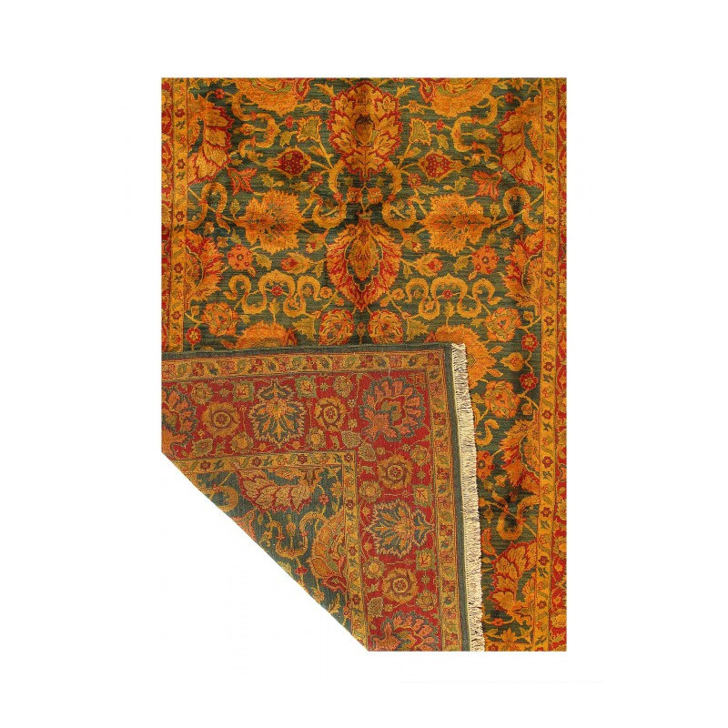 Tapis unique en laine d'agneau 12 pi x 9 pi Guisel