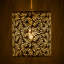20cm H Metal Pendant Shade ( Uno ) in White