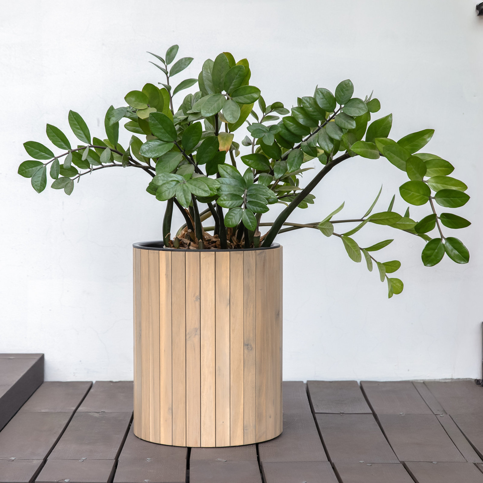 Cylinder Planter Box