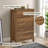 Porter 5 Drawer Chest With Interlock Drawer Feature for Bedroom, 30.7" W Modern Chest of Drawers, Wood Drawer Organizer for Clothes, Entryway, Hallway, Nursery or Living Room