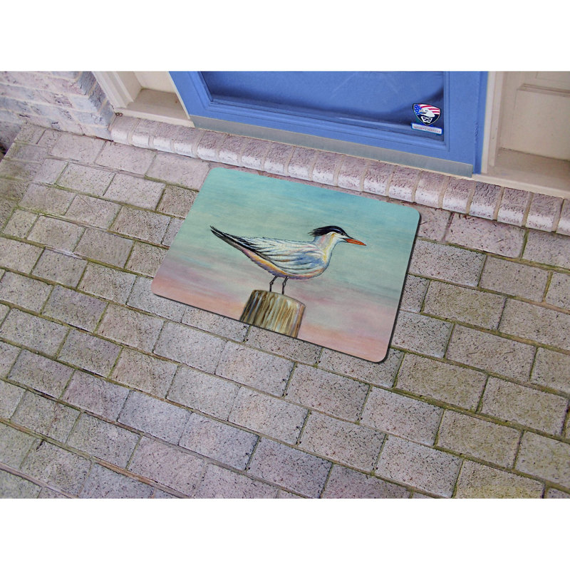 Gurdeep Non-Slip Doormat, Rectangle 1'6" x 2'2"