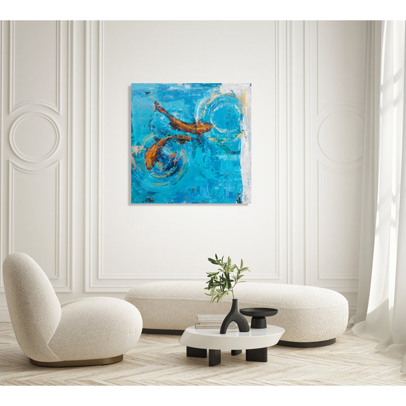 Good Fortune III By John Beard - Gallery Wrapped Canvas Print Print by John Beard, 22" H x 22" W x 3" D
