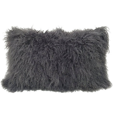 15" X 25" Lambswool Down Throw Pillow