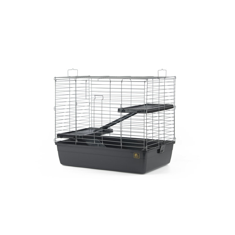Cage de voyage Chenard pour furets adultes, Noir