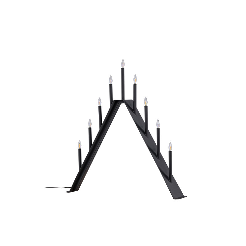 Muyi Steel Novelty Lamp, Black