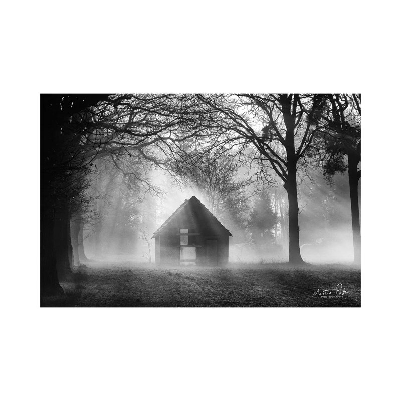 The Shed by Martin Podt - Wrapped Canvas Print, 30.48 cm H x 45.72 cm W