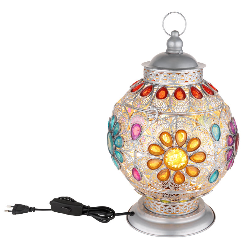 Myhre 39,5 cm Silver Lamp