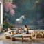 Papier peint licorne mural mystique amovible-23870520-23870527