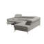 Manhattan Genuine Leather Reclining Corner Sofa-160934089-160934100