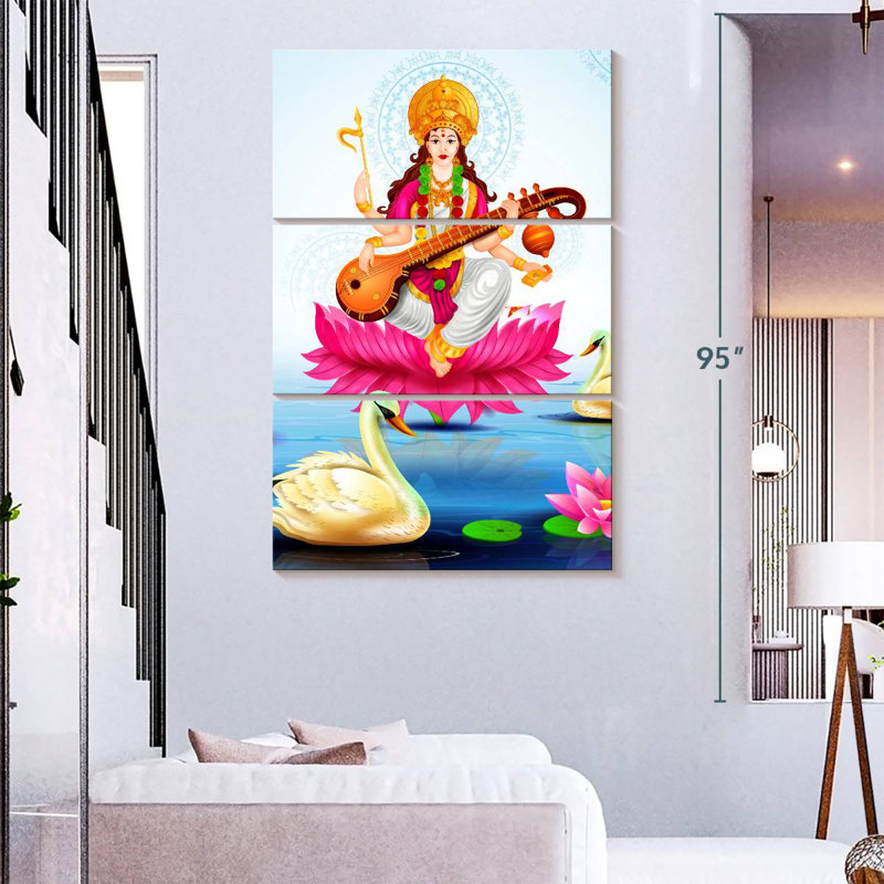 Adella Saraswati, H 74 po x l 48 po