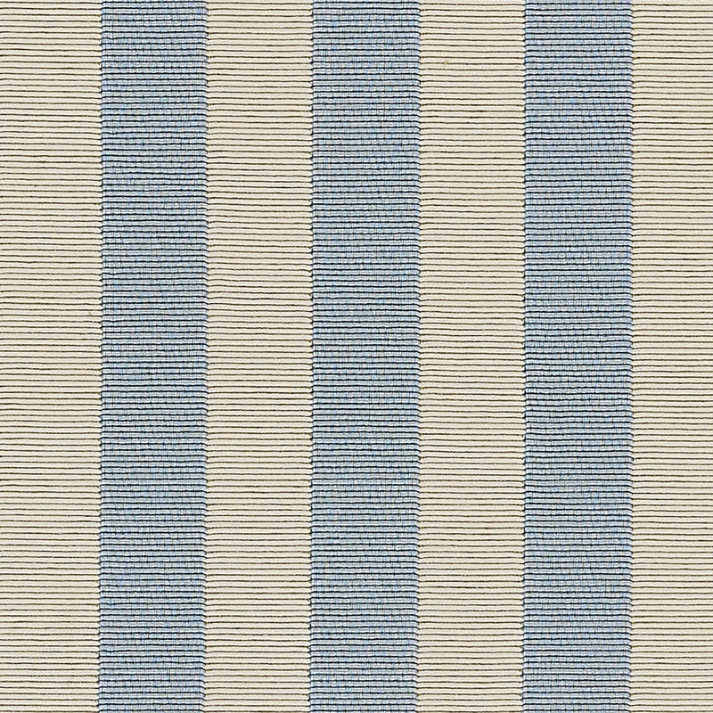Tapis d'extérieur rayé bleu Novogratz by Momeni Icon 7 pi 10 po x 10 pi, 7 pi 10 po x 10 pi