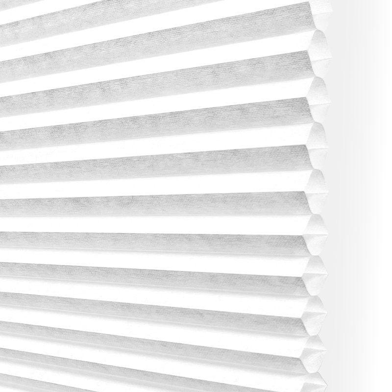 Store cellulaire semi-transparent filtrant la lumière de 1 pouce, L 35 po x L 64 po, Blanc