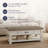 Laneta 47" Wide Solid Wood Coffee Table