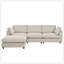 Canapé modulaire convertible Upholstery, canapé en L avec méridienne réversible-118043442