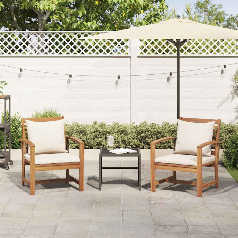 Outdoor Lounge Chair, White