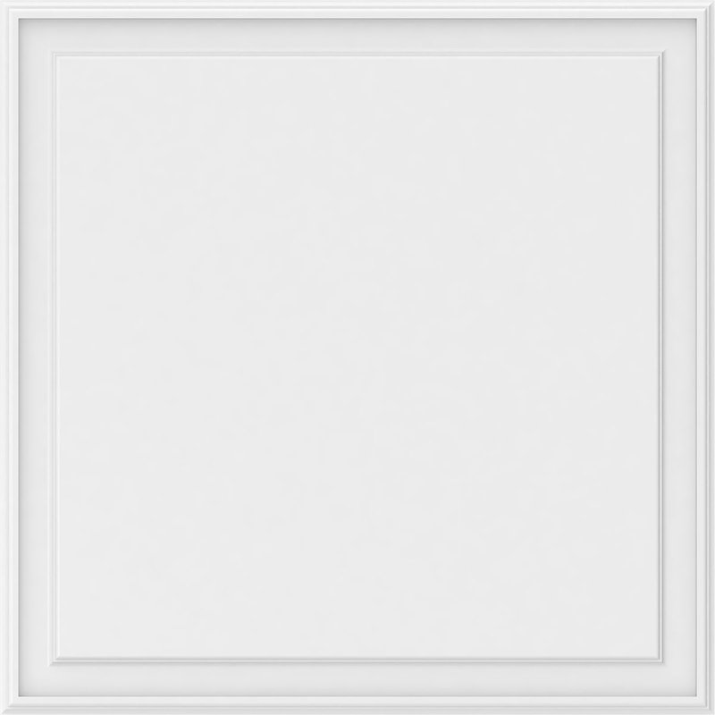 Legacy Raised Decorative Wall Panel, 38"H x 38"W x 0.63"D