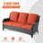 8 - Person Patio Conversation Set with Cushions-85668429-85882008