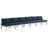 Angilina 180'' Wide Aluminum Patio Sofa with Cushions-61209896-61189466